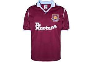 Score Draw West Ham United 2000 Retro Football Shirt