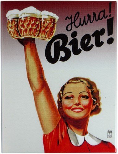 Magnet Hurra Bier!