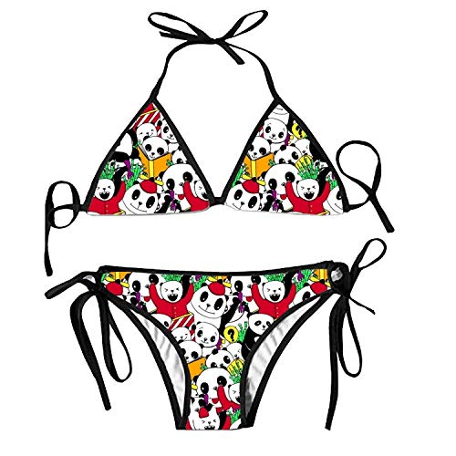 Preisvergleich Produktbild Jxrodekz Sweet Women's Strappy Sexy Bathing Suits Sets 2