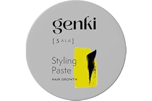 ‎GENKI HAIRCARE Genki Haircare Hair Growth Styling Paste für Männer und Frauen mit 5-ALA 100 ml Pflege und Styling Stärkt nachweislich das Haarwachstum Mittlerer Halt Haarwachs Haarstyling-Paste