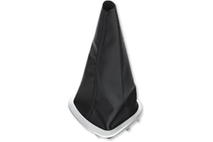 1neiSmartech Dźwignia Słuchawkowa Gałka Kompatybilny z Renault Clio III Kangoo II Twingo II Derma Powłoka Rama Wewnętrzna i Ramka Zewnętrzna