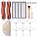 Produktbild Goolsky Roboter Staubsaugerfilter Seitenbürsten Hauptbürsten Kit 20-TLG Ersatzzubehör für XIAOMI Roborock S55 S50 S51 Roboter Staubsauger