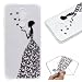 Produktbild Everainy Nokia 7 Plus Hülle Silikon Durchsichtig Transparent TPU Bumper Ultra Slim Muster Ultradünn Gummi Handyhülle für Nokia 7 Plus Hüllen Clear Schutzhülle Backcover (Schmetterlings Mädchen)