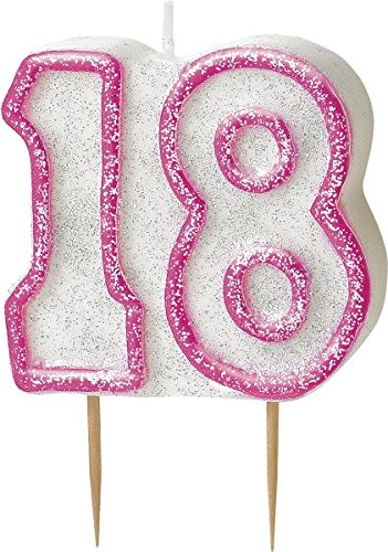 Dekorations Set zum 18. Geburtstag Party Set in Pink - 7