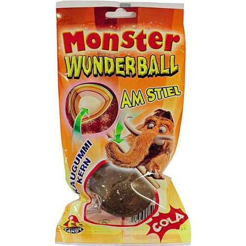 Preisvergleich Produktbild ZED Candy Mammouth Monster Wunderball Cola am Stiel