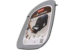 PET LIFE Petlife Porte de rechange pour litière Curver Style en rotin