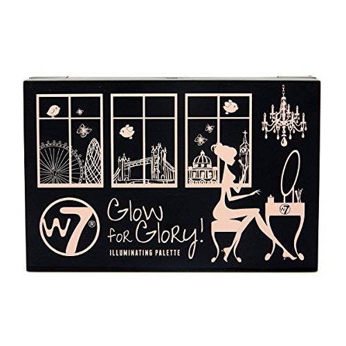 W7 Glow for Glory Illuminating Face, Cheek & Eyeshadow Palette