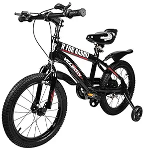 R for Rabbit Velocity 16 inch Bicycle for Kids of 4 to 7 Years Age for Boys and Girls