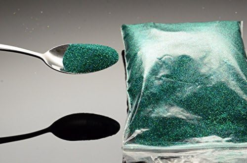 Glitter Ultra Fine Non Toxic Festival Glitter Sparkle (Turquoise Holographic 100g)