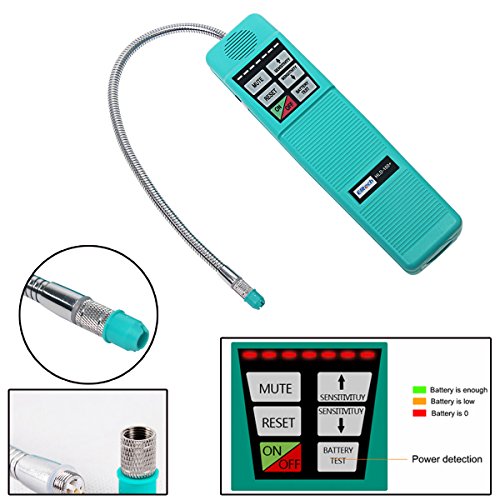 Signstek tragbare AC Kältemittel Halogen-Gasdetektor Tester Lecksucher mit hoher Empfindlichkeit - 4