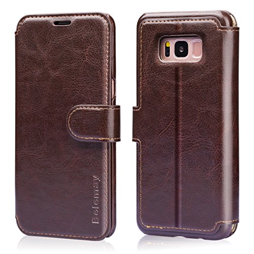 Samsung Galaxy S8 Case Belemay Genuine Cowhide Leather Case Wallet |  Desertcart Jamaica