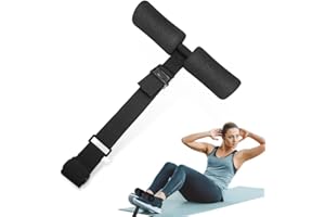 mizikuu Nordic Hamstring Curl Strap, Sit-ups Máquina Sentadillas españolas Correa de Rizo de isquiotibiales nórdicos para Curl Nórdico, Trabajar Los Isquios, Abdominales, Sentadilla