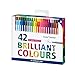 Produktbild Staedtler Mars Triplus Fineliner Marker, Super Fein, auf Wasserbasis, 42 Farbe Set 334 C42
