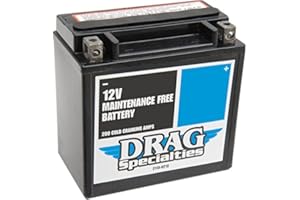 Batterie AGM sans entretien Drag Specialties pour Harley Davidson Sportster XL 1200/883, XG Street