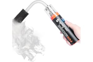 LENSGO Smoke S Máquina de Humo，Máquina de Niebla Portátil con Mando a Distancia para Fotografía Fiesta Escenario Efectos Niebla