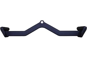 BSFIT agarres poleas Gym Set 7unidades Cubiertos en Neopreno Premium – Barra Recta Jalon, Jalon para polea, Agarre polea 100, Barra Corta polea, Barra Dorsal Polea y Gym, Barra Corta polea