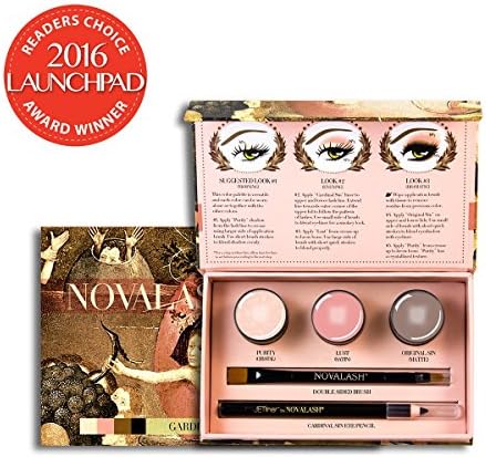 Novalash 24 Hour Cream Eye Shadows Triptychs - Perfect Gift Set For Her - Garden of Eden