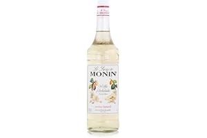 Monin Sirup Weiße Schokolade (1 x 1,0l) - für Kaffeespezialitäten und Desserts - Hochwertiger Geschmack - Vielseitig einsetzbar