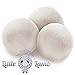 Wool Dryer Balls - 100% Premium Organic Felt Wool Dryer Balls (Xl, Handmade, Eco-friendly, Baby Safe, All - Natural Fabric Softener) Pack of 3 - Perfect for Baby Gift Baskets. Use with Cloth Diaper Laundry Detergent for Superior Softness. (Baby/Babe/Infant - Little ones)