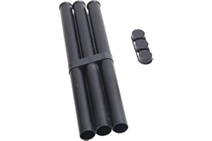 MOUNTTU Arrow Quivers, 3 Tube Archery Quivers, Smooth Sturdy Pe, Replacement Arrow Holder, Archery Accessories Holder