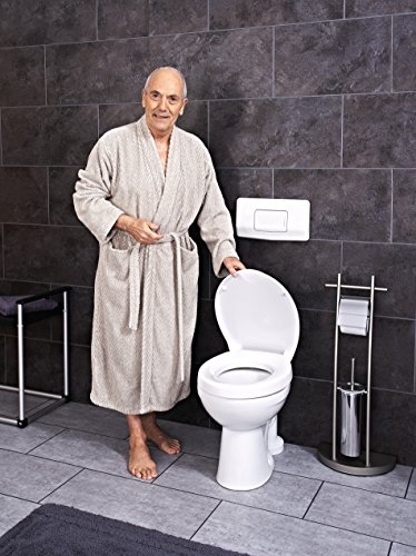 Ridder A0070700 WC-Erhöhung; Toilettensitzerhöhung Premium mit Absenkautomatik - 2