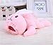 Ubesta Cute Infant Toddler Baby Animal Plush Bottle Cover Feeder Out Warm Bottle Bag Holder-Pink