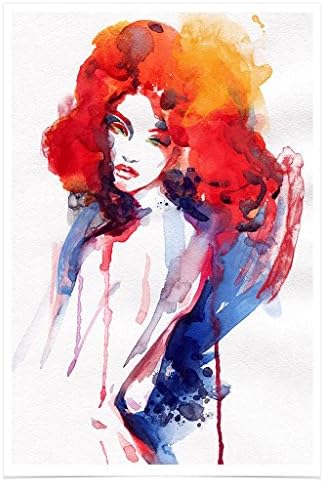 WonderwallPoster WP017A3 Art Print Mrs Poster – DIN A3 29,7 x 42 cm (more sizes available) – very precious print