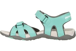 Mountain Warehouse Oia Womens Sandals - Lightweight Shoes, Flexible Beach Shoes, Cushioning Foam, Hook & Loop Fastening - For Spring Summer Walking, Travelling, Poolside