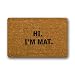 Produktbild Bgejkos WYABALL Hi I'm Mat Custom Doormat Indoor Outdoor