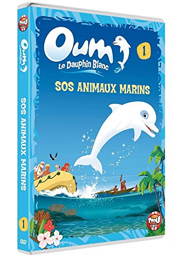 couverture de : Oum le Dauphin blanc, SOS animaux marins