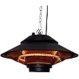 VONROC Heater Albano 1500W Terrasverwarmer Zwart