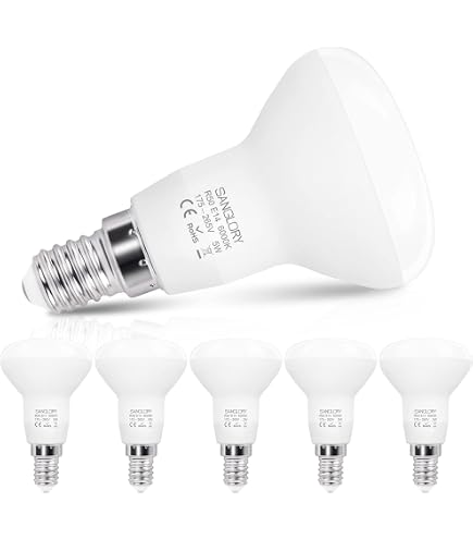 Eglo Lampadina LED E14 A Candela 5W - 470 Lumen - Bianco Neutro 4000K (40W Equivalenti)