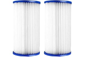 YanBan Filtros de Repuesto Tipo A/C compatibles con Best-Way 58012 Cartucho de Filtro, Paquete de 2 filtros de Bomba de Piscina para Best-Way Tipo Ⅲ Cartuchos de Filtro