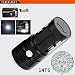 Produktbild LED Taschenlampe 3000 Lumen 12 xT6 Wasserdichtes 3 Arbeits Modi LED Taktische Taschenlampe Licht (Schwarze)