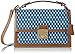 Produktbild Mac Douglas Damen Joyau Paloma Schultasche, Blau (Diamant Bleu Marron SDBM), 10,50x18,50x27,80 cm