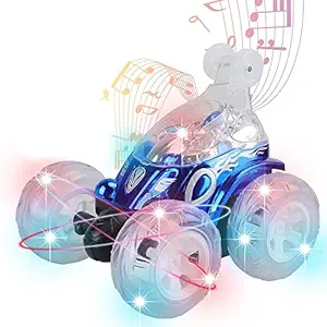 CADDLE & TOES Stunt car /Stunt Car 4WD 2.4GHz Rotating Vehicles High-Speed Off-Road Stunt Truck Toys for 3 -12 Year Old Boy Birthday