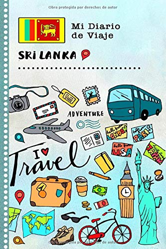 Sri Lanka Diario de Viaje: Libro de Registro de Viajes Guiado Infantil - Cuaderno de Recuerdos de Actividades en Vacaciones para Escribir, Dibujar, Afirmaciones de Gratitud para Niños y Niñas