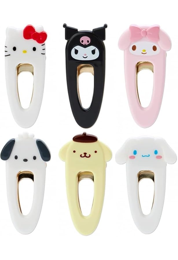 Fermacapelli A Forma Di Rabbia (Angry Hairclip) - Set Da 8 Pezzi, Per Donne E Ragazze, Per Cosplay E Uso Quotidiano