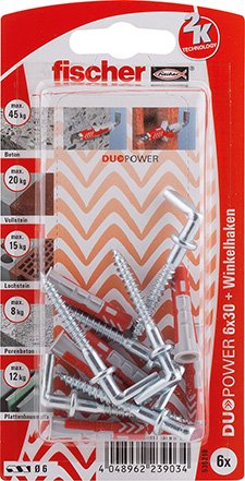 Price comparison product image Fischer Dübelset DUOPOWER 30 mm 535218 1 Set