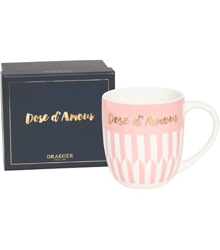 Mug PPD Perruches - Tasse 400 Ml Avec Boîte Cadeau - Porcelaine D'os - Multicolore - Neuf - Fabriqué En Allemagne