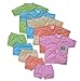 Cool Baby Baby 5 Shirts & Matching Shorts (COOL-004_Multicolour_0 - 6 Months) RS.369.00