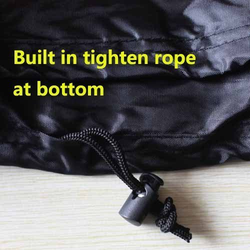 Grillabdeckung BBQ Grill Abdeckhaube Gasgrill Smoker Schutzhülle (145*61*117cm GZQ5AB) - 4