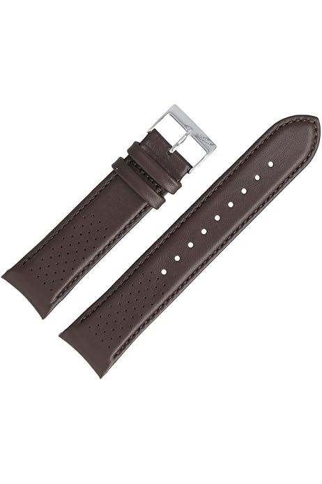 Hugo Boss Uhrenarmband 22mm Leder Braun - 659302689 : Amazon.de 