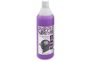 ErrecHome Purple Cool, Fluido para Radiador Morado -30°C/+107°C, Anticongelante G13 con paquete de aditivos de glicerina, Listo para usar, 1 Litro