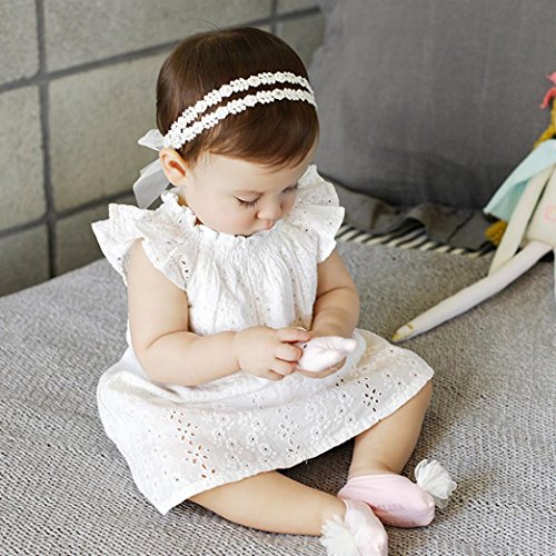 Stirnbänder Transer® Baby Unisex Stirnband Halten Kopf Spitze Sterne Haarband Babyschmuck Babygeschenke & Taufe Größe: Im Alter von 1,5-5,5 Jahre alt - 7