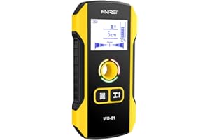 DollaTek Skaner ?cienny z wykrywaczem metali z nowo zaprojektowanym otworem pozycjonuj?cym do przewodów kablowych AC Live Metal Wood Stud Find