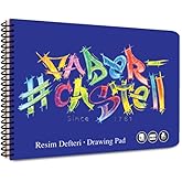 Faber-Castell Picture Book Logo, Cardboard Cover 35x50, 15 Leaves