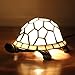 Produktbild Europäische kreative bunte Schildkröte Schildkröte Cuckold Tisch Lampe Kinder Lampe Nacht Licht (Farbe : Weiß)