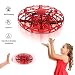 Produktbild YORKOO Geschenke zum 5-8 Jahre alt Mädchen Fliegender Ball Spielzeuge Mini-Drohnen für Kinder Handgesteuert RC Spielzeuge Air Magic Hogs UFO Spielzeuge mit LED Beleuchtung zum Kinder Rot