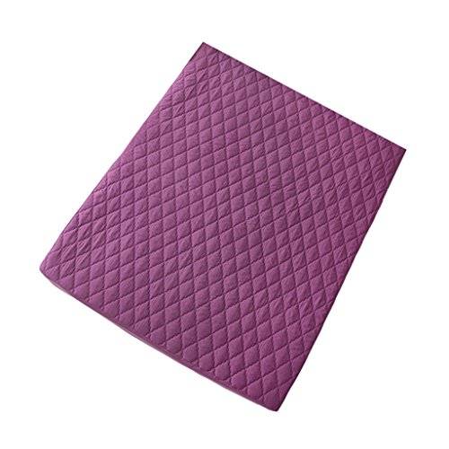 Preisvergleich Produktbild Fenteer Wasserdichter Matratzenschoner Matratzenauflage Matratzenschutz, Weich und Bequem - # 2 180x200cm - Lila